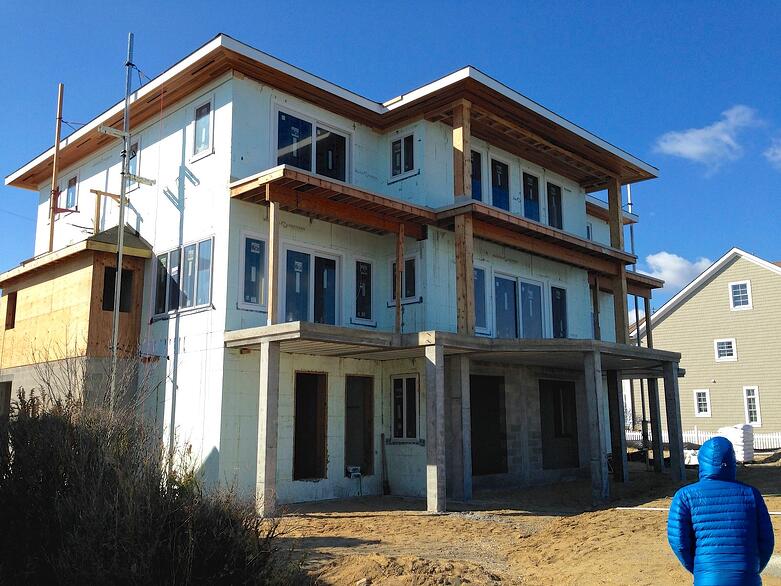 Jersey Shore Coastal Concrete Home